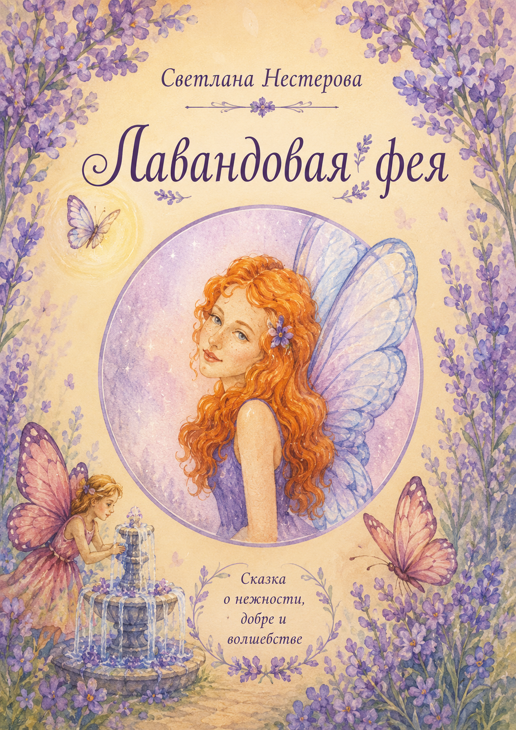 Обложка книги Лавандовая фея Светланы Нестеровой